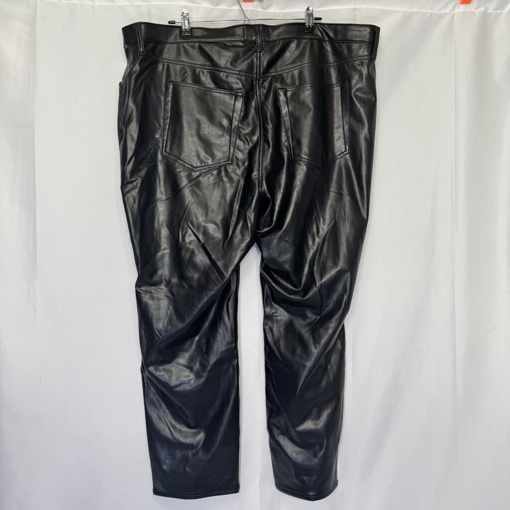 Abercrombie & Fitch The Ankle Straight Ultra High Rise Curve Love 37/24L Black - Picture 4 of 12